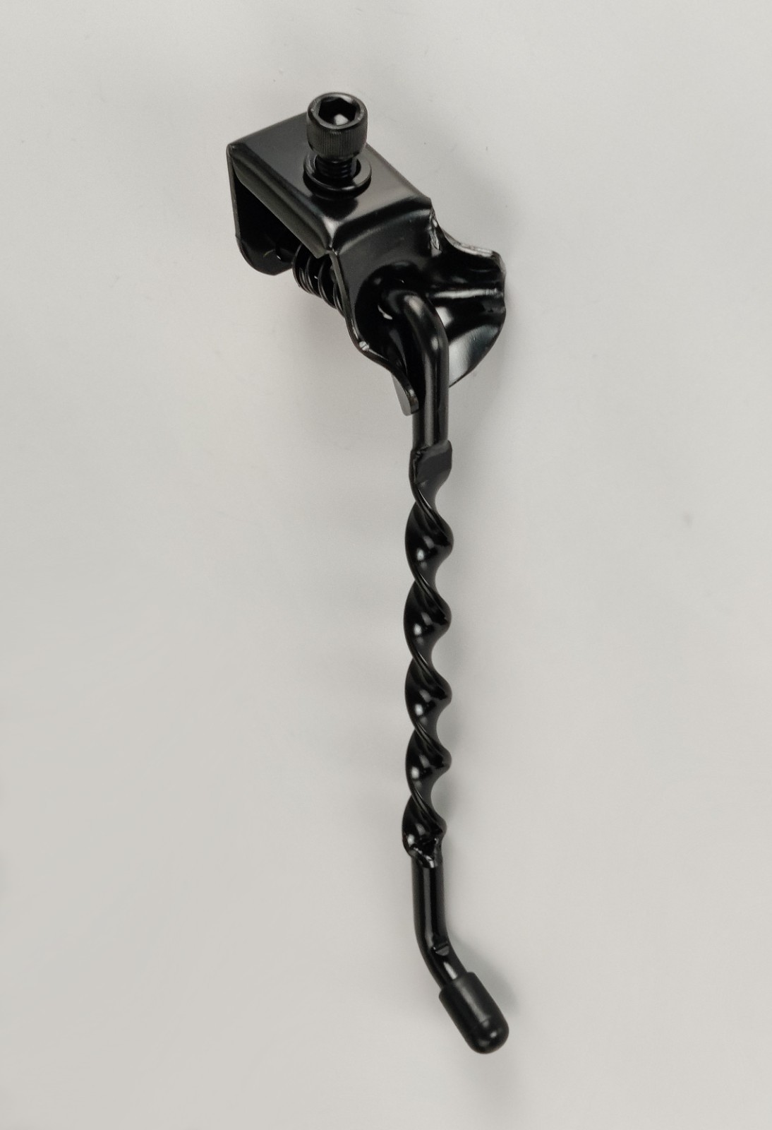 Flat Twisted Bicycle Kickstand Center 8" Steel Black Cruiser Lowrider Bike