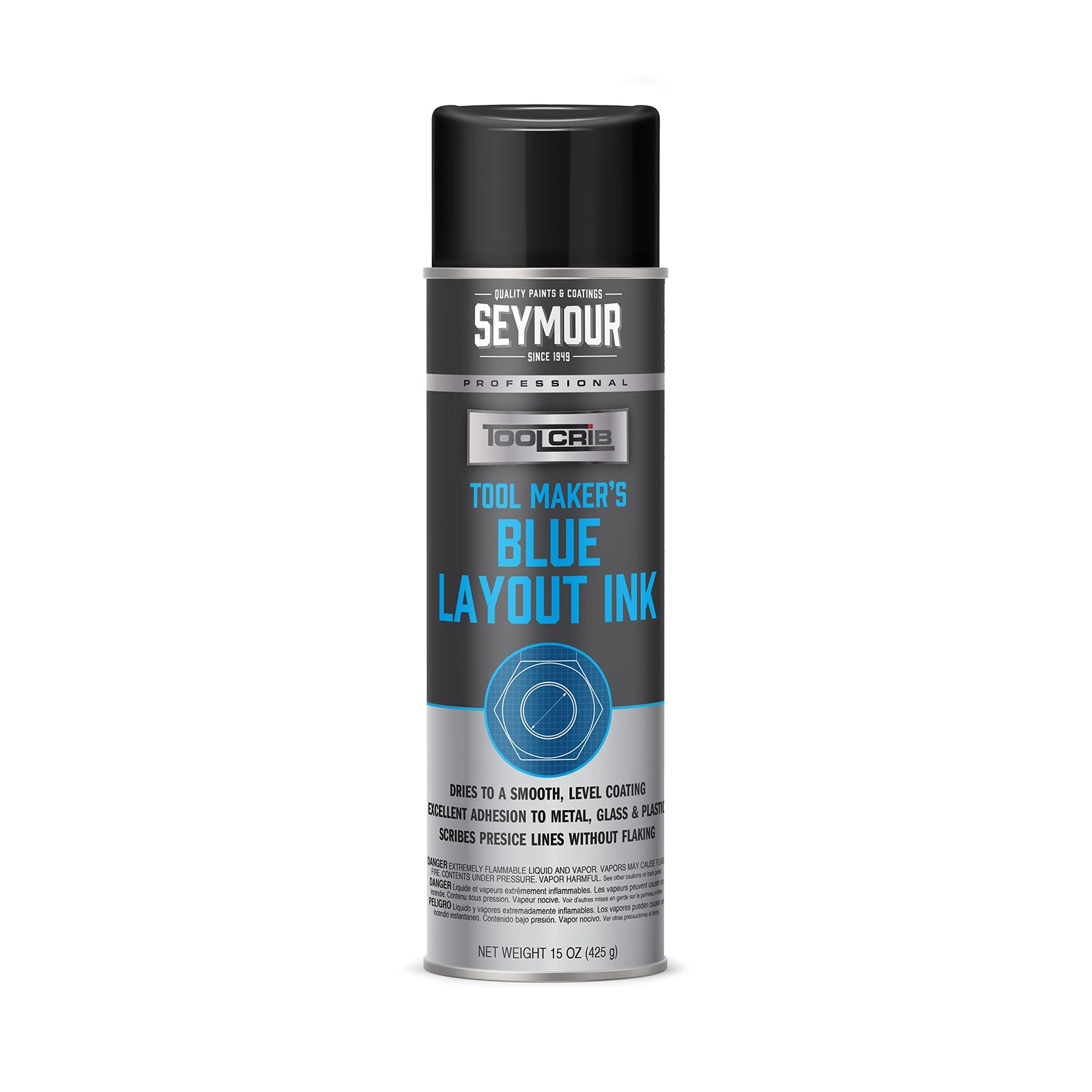 Seymour 620-1558 Toolmaker's Blue Layout Ink, Scribing 0.5 fl oz,