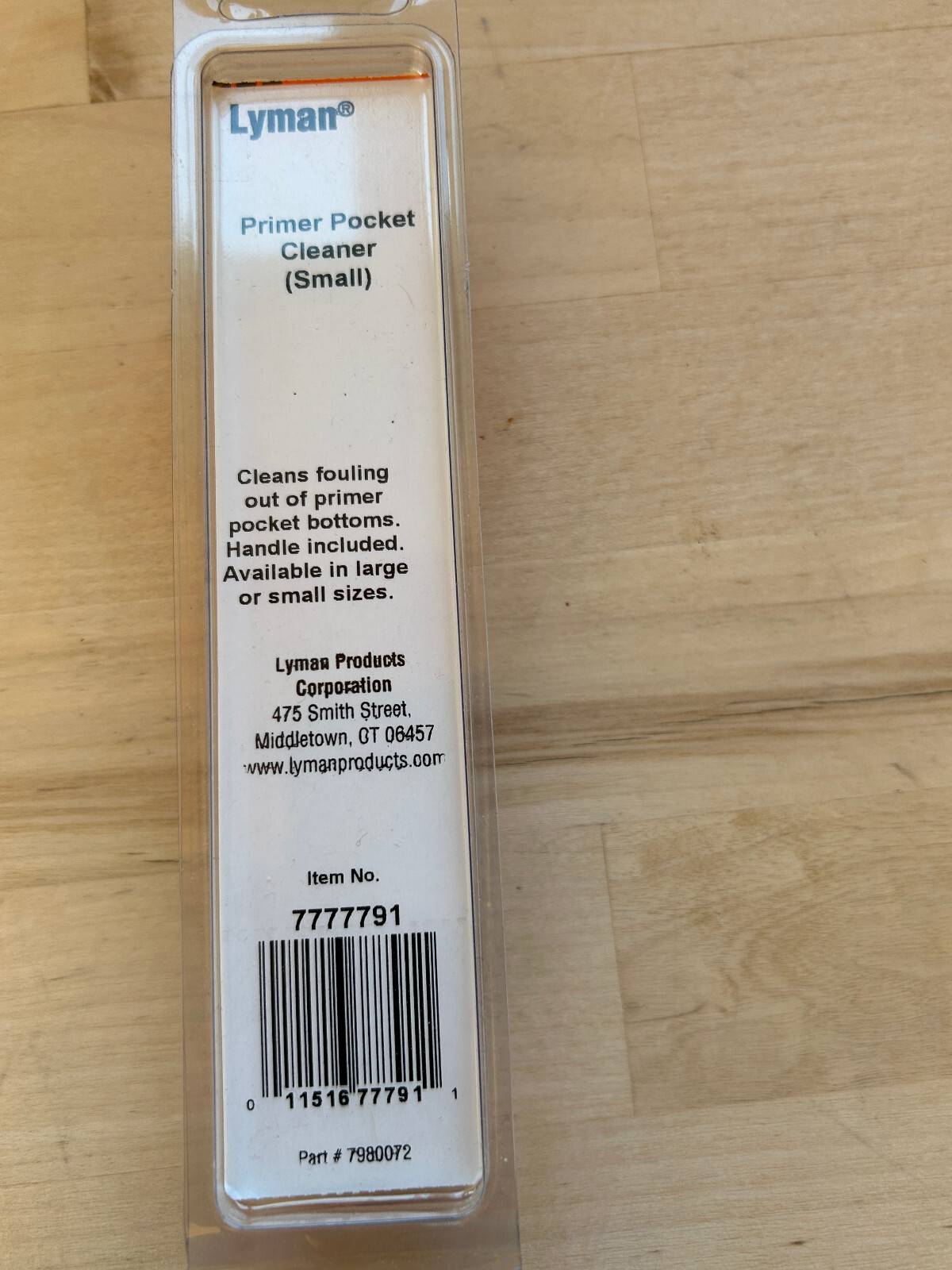 Lyman Prier Pocket Cleaner - Small