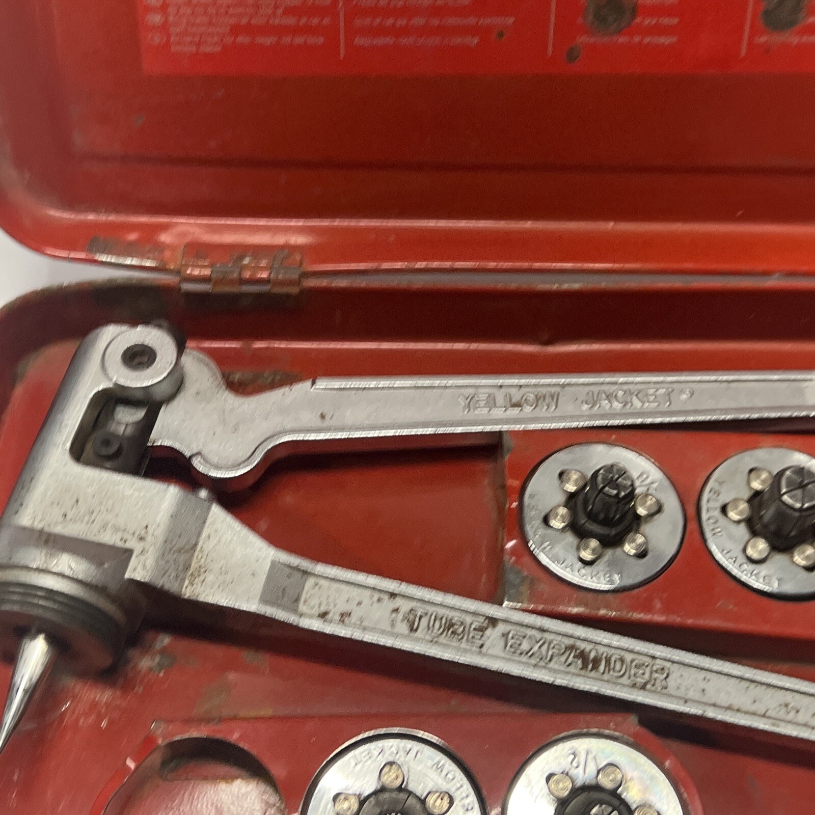 Ritchie Yellow Jacket 60407 Tube Expander Kit With Extra Expanders! 3/8 - 1 1/8