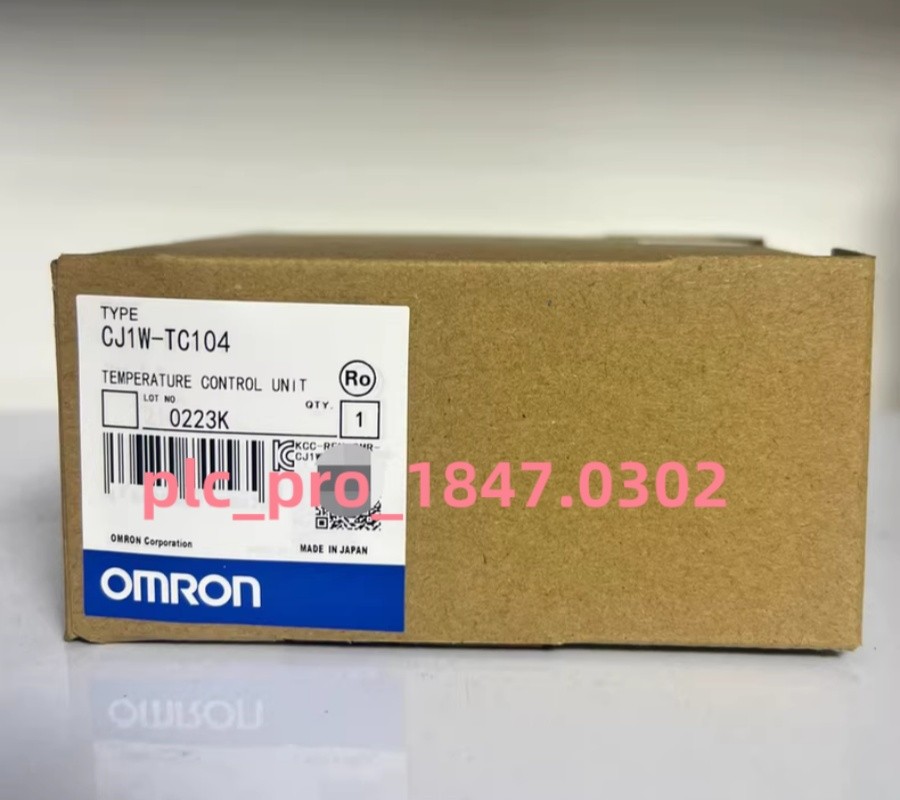 1PCS Brand New Omron CJ1W-TC104 Temperature Control Uni  Fast delivery