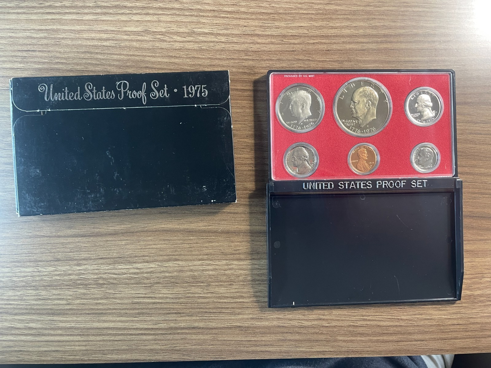 1975 United States Proof Set San Francisco Mint 6-Coin Set- Original Case