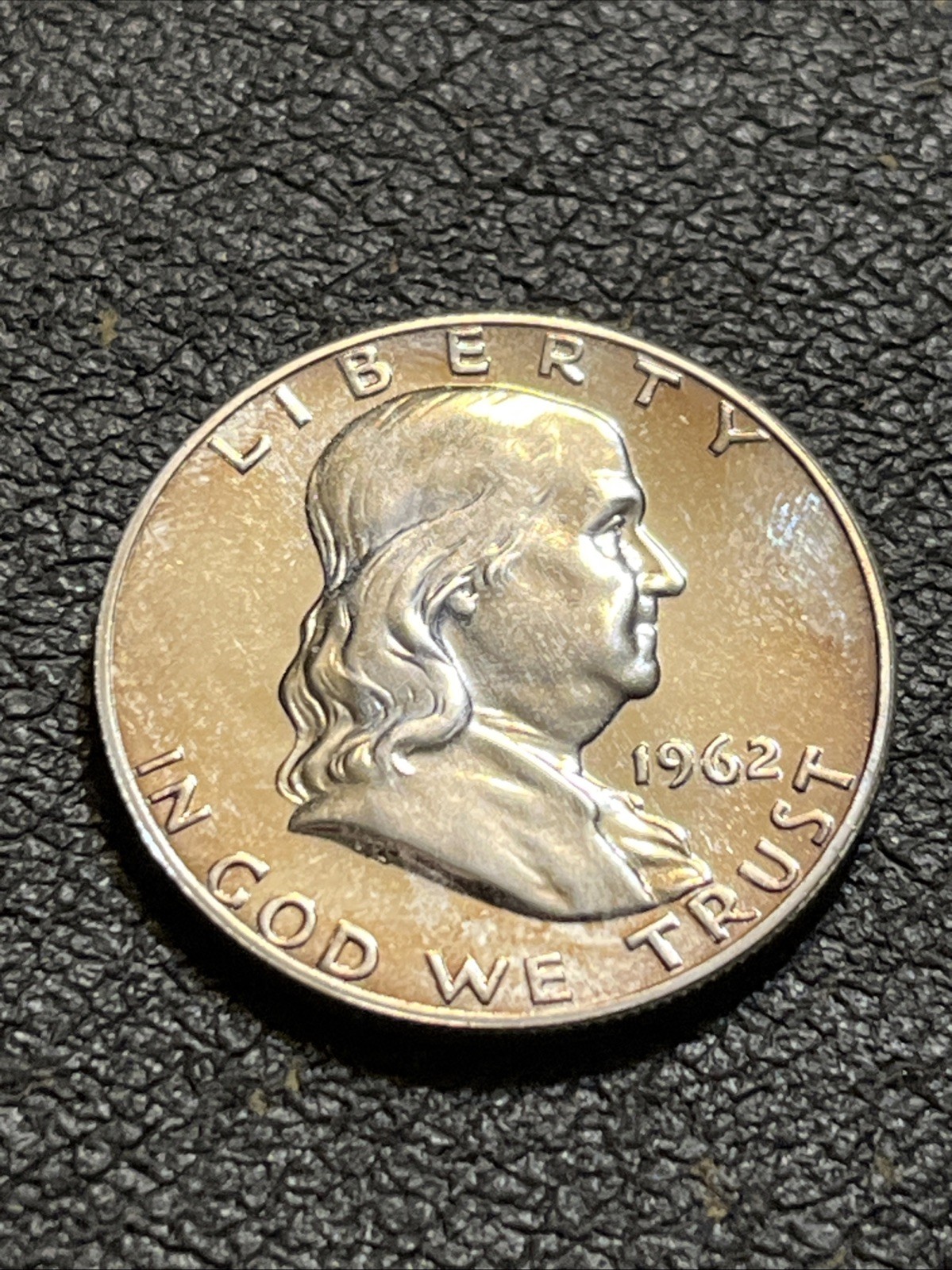 1962-P 50C Franklin Half Dollar Gem Proof 90% Silver