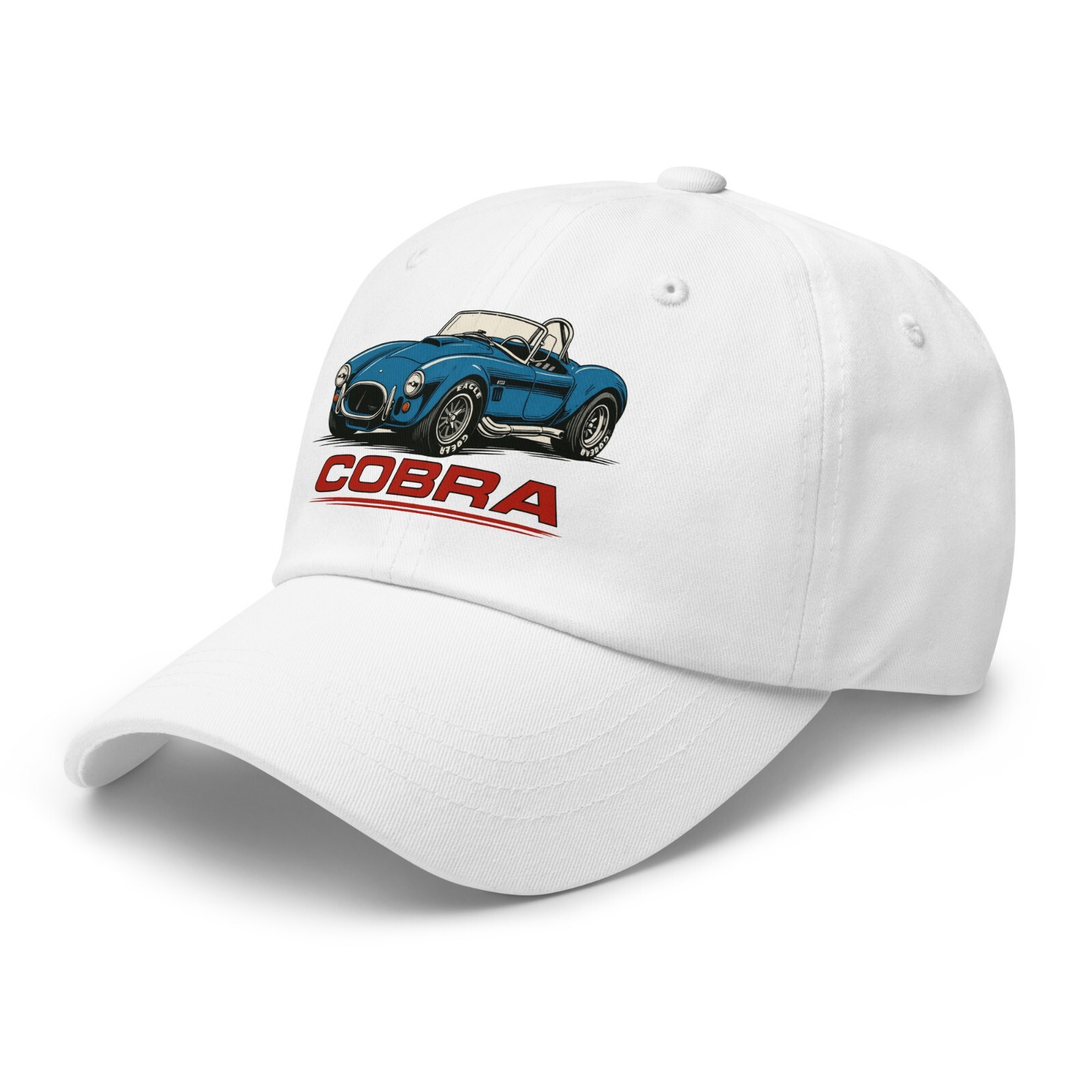 1966 427 Cobra Roadster Dad Hat – Cotton Twill Cap with Adjustable Strap