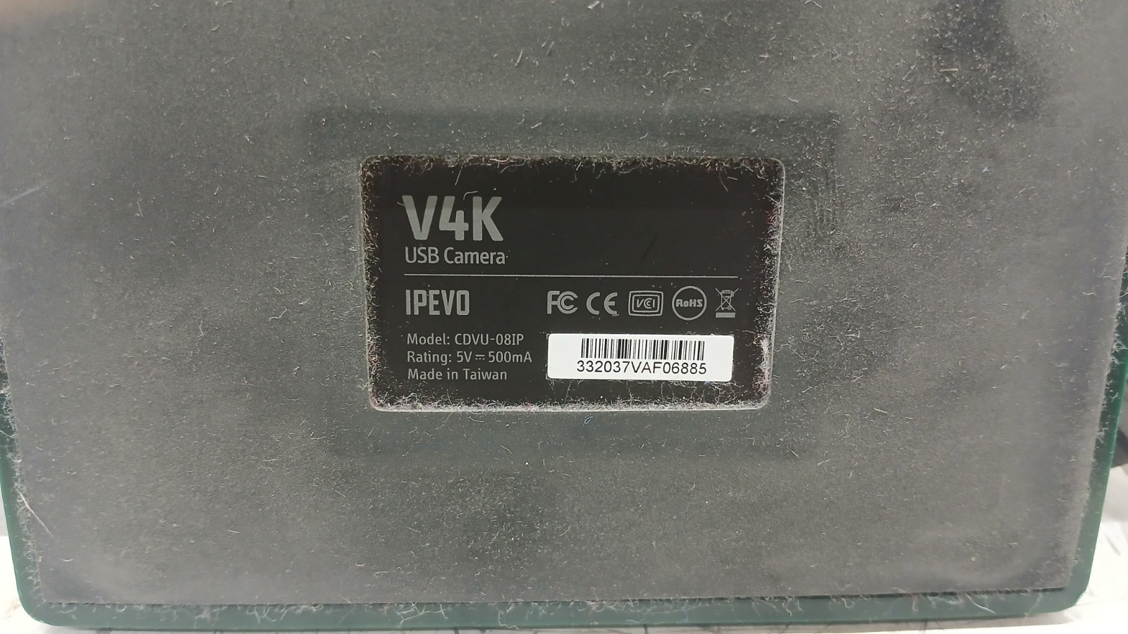 IPEVO V4K High Definition USB Document Camera CDVU-081P *TESTED WORKING* *READ*
