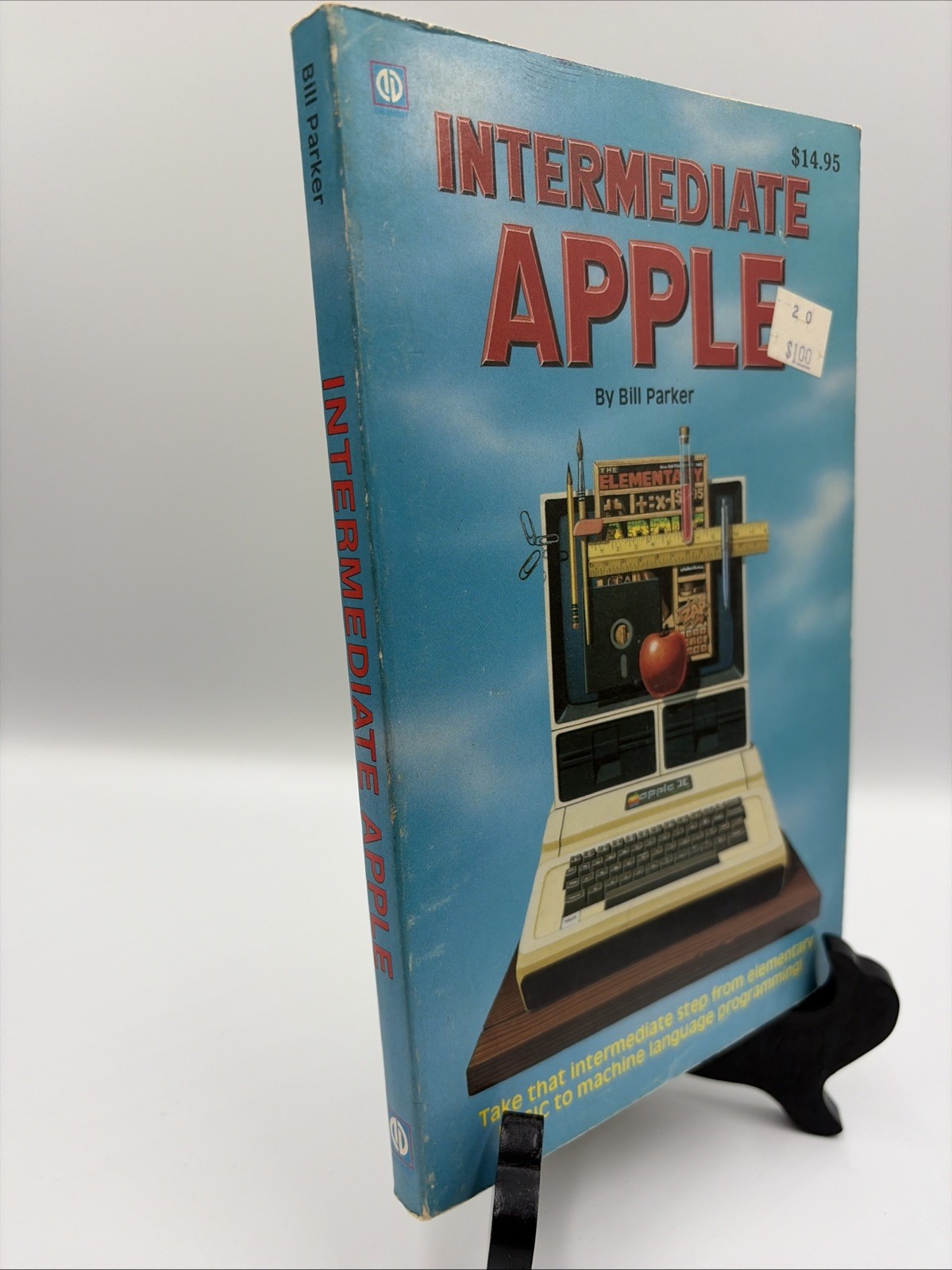 Intermediate Apple by Bill Parker 1984 for Basic Programmer Apple II Computer .