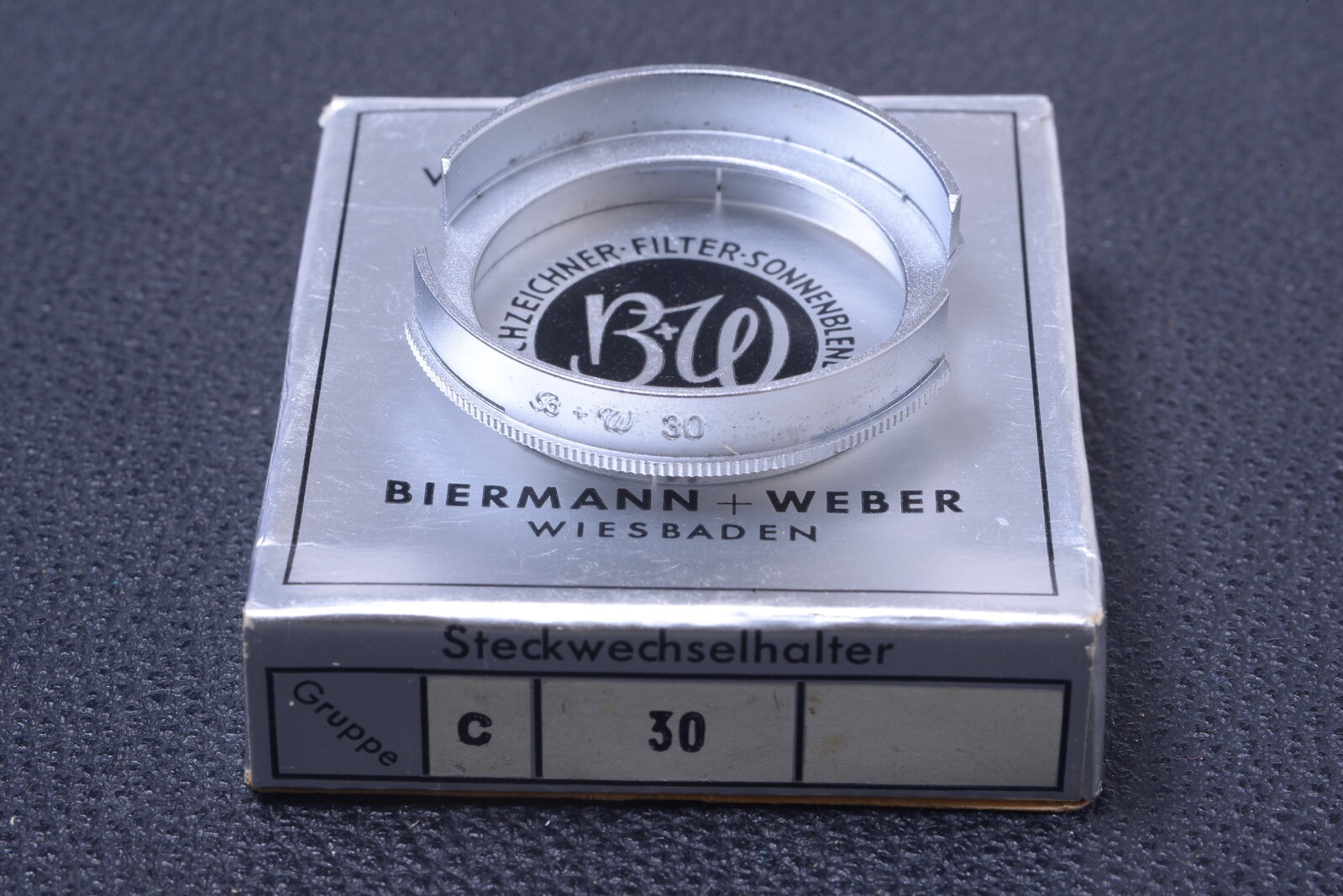 ✅ B & W SCHNEIDER GENUINE STEP UP RING 30MM TO 35MM FILTER ADAPTER PUSH ON 101-2