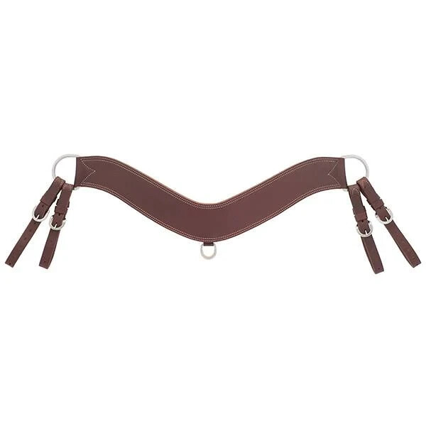 Weaver Leather Horse size STEER TRIPPING BREAST COLLAR Stainless steel hardware