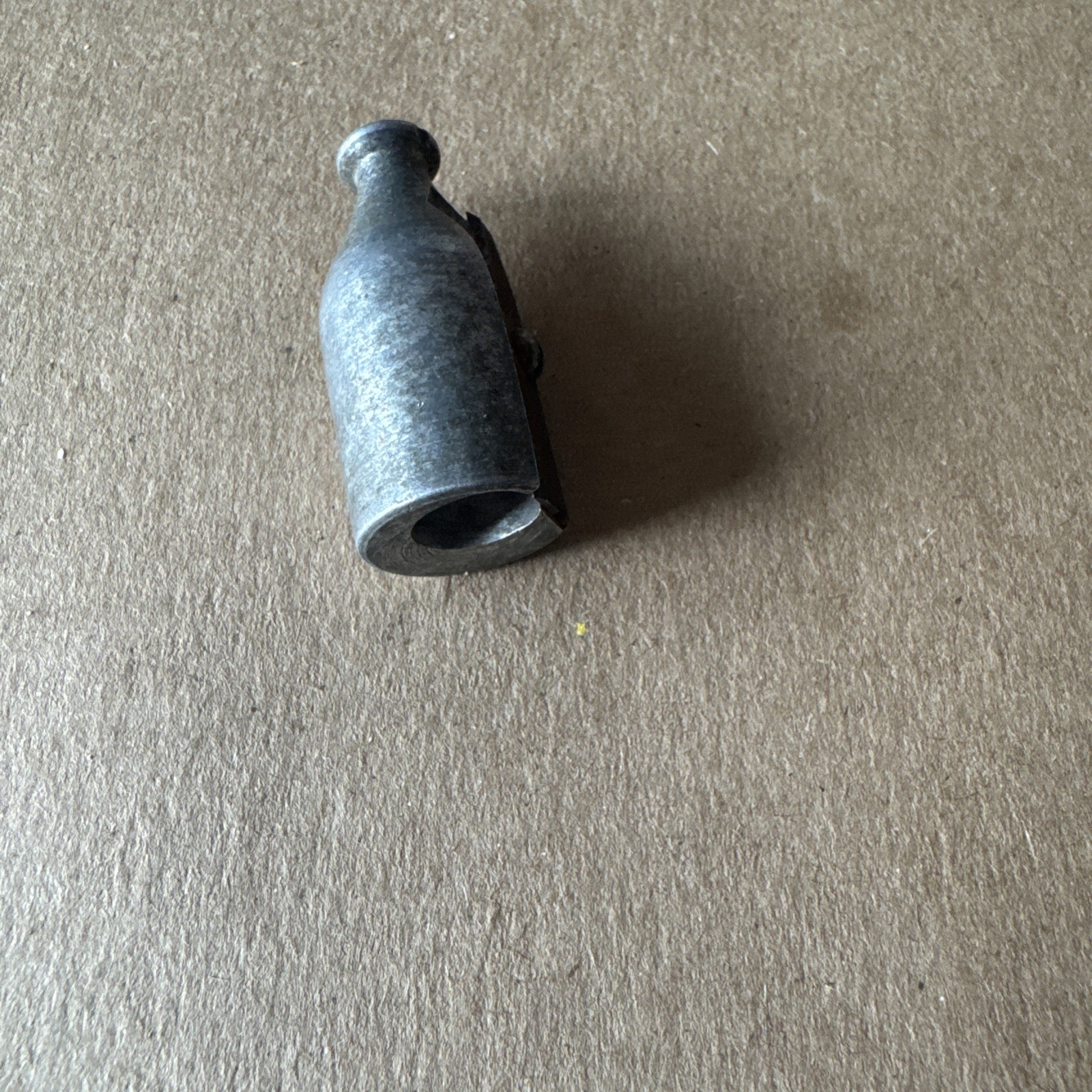Vintage! OLD Small Milk Bottle Shape Pencil Sharpener