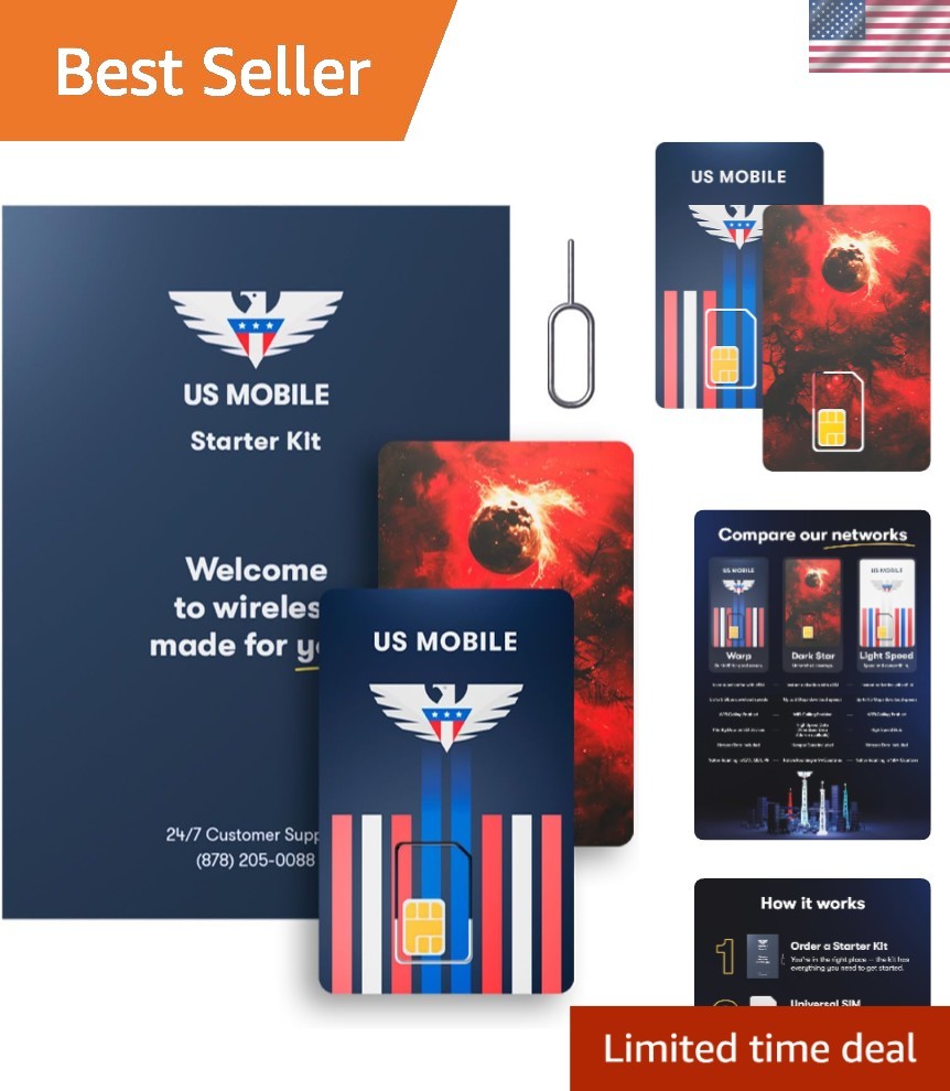 Unlimited Data Plans & Prepaid SIM Options from Us Mobile - Easy Activation!