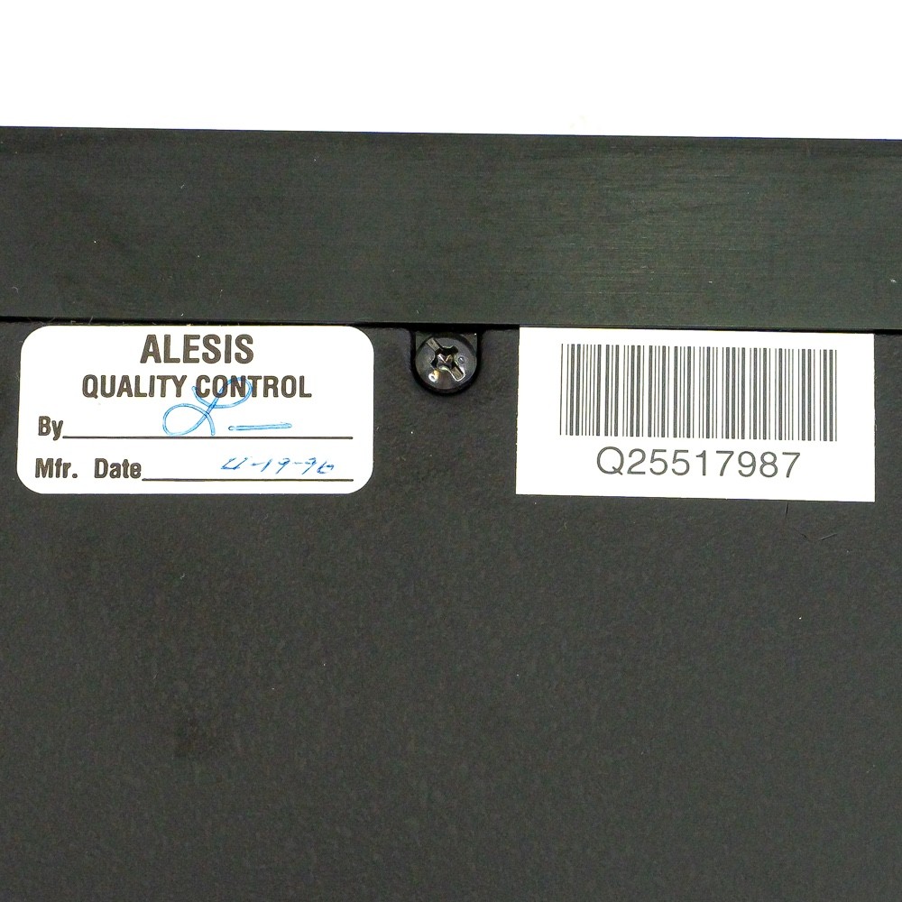 Alesis QuadraVerb 2 Q2 Multi-Effects Processor ADAT Rack Unit w/ Power Supply
