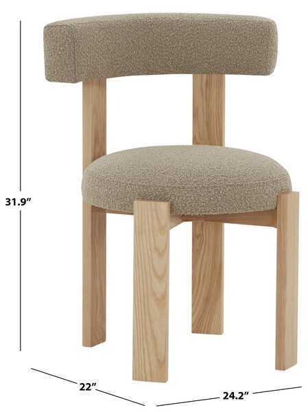 Safavieh SARALISA WOOD DINING CHAIR, Reduced Price 2172751522 SFV5033B