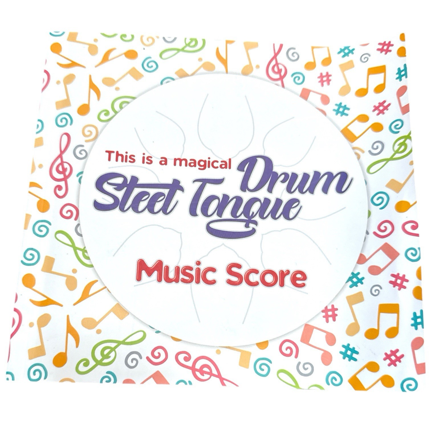 Kids 6 Inch Tounge Drum Purple