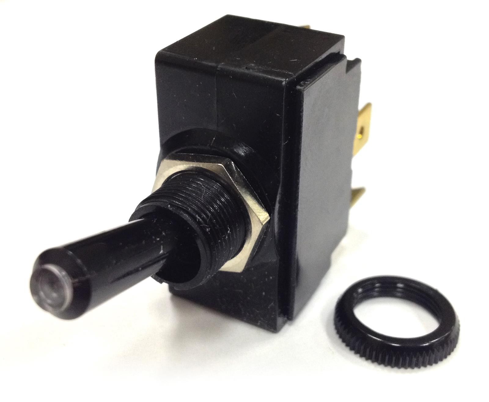 Sierra International   11-TG40300    Toggle Switch, Tip Lit, On - Off SPST