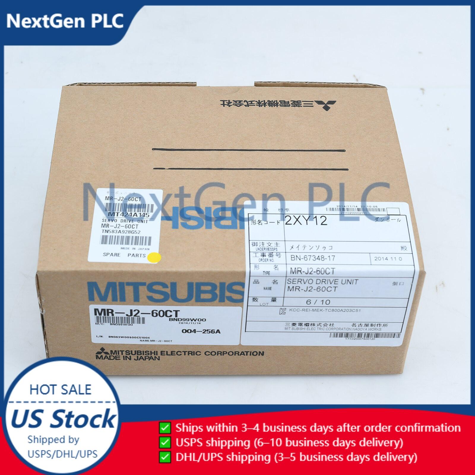 New Mitsubishi MR-J2-60CT Servo Drives MRJ260CT In Box Fast Shipping
