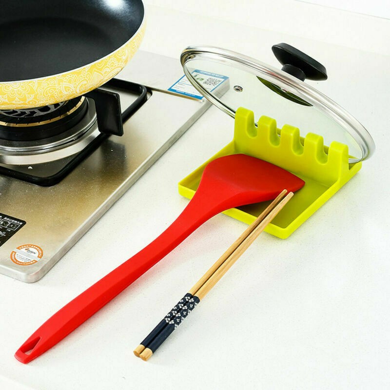 Silicone spoon holders