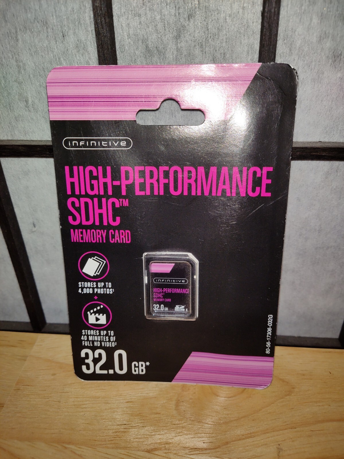 ✅ Infinitive High-Performance SDHC Memory Card 32GB (Upto 40Mb/s) - Black sealed