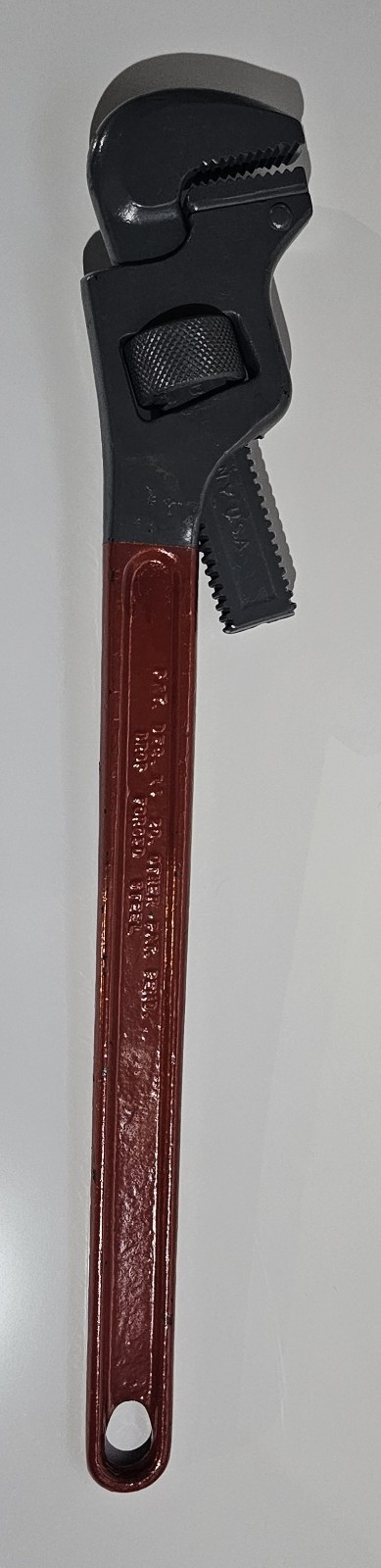 Vintage Lawson 24 Pipe Wrench USA Buffalo NY US MFG Heavy Duty Tool