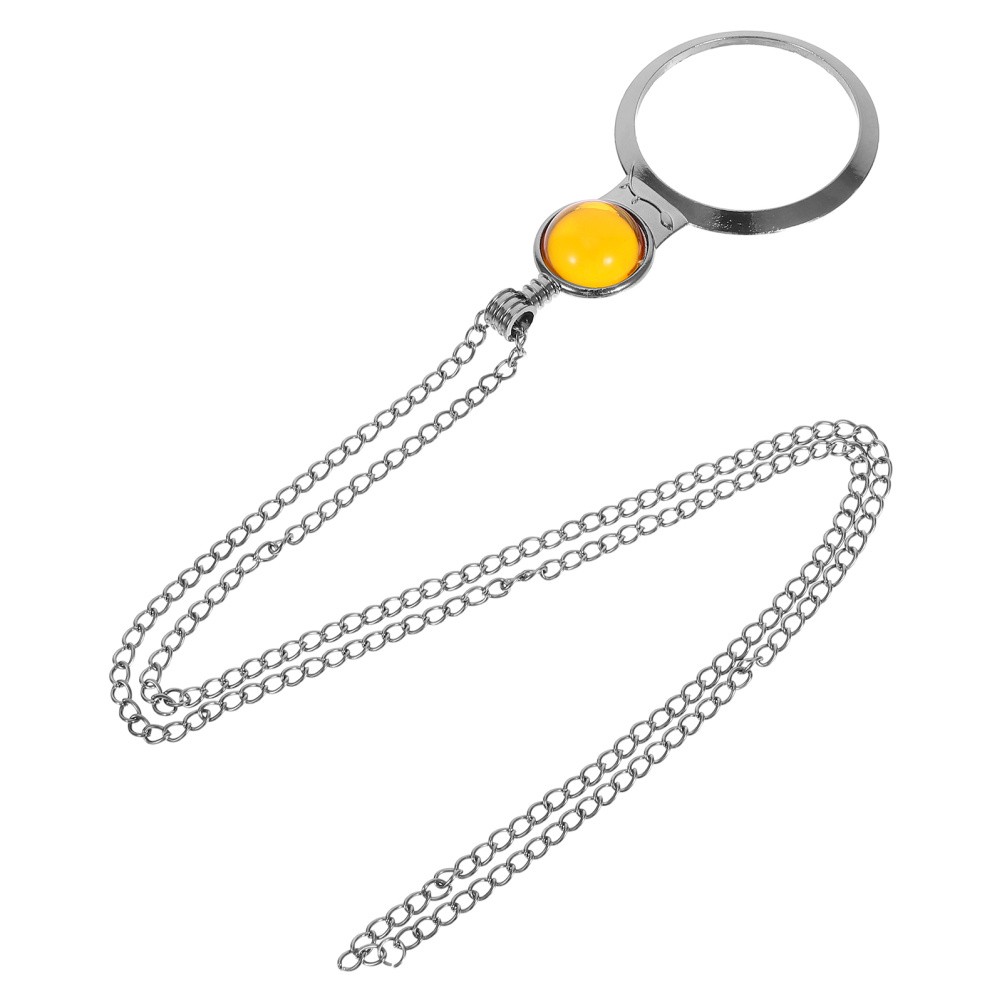 Magnifying Glass Necklace for Reading and Decoration Magnifier Pendant