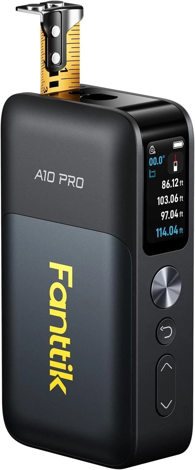 NEW! Fanttik A10 Pro 2-in-1 Digital Laser Tape Measure with HD IPS Color Display