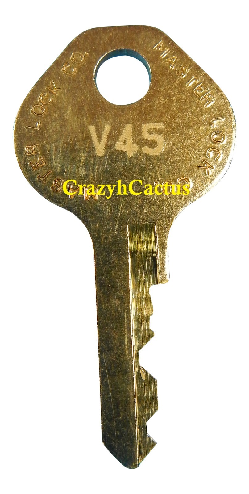 Master Lock Padlock 1525 1585 2010 2076 Control Key OEM Original Master Key V45