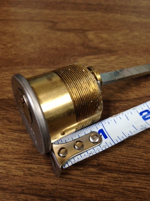 Sargent Original Rim Cylinder HF Keyway Zero Bitted 32D (N3)