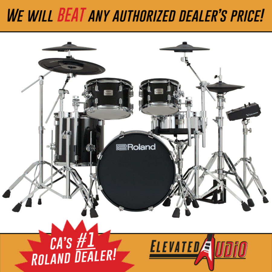 Roland VAD516 V-Drums Acoustic Design Kit w/ V51 Module. 5 Series FLAGSHIP, YES!