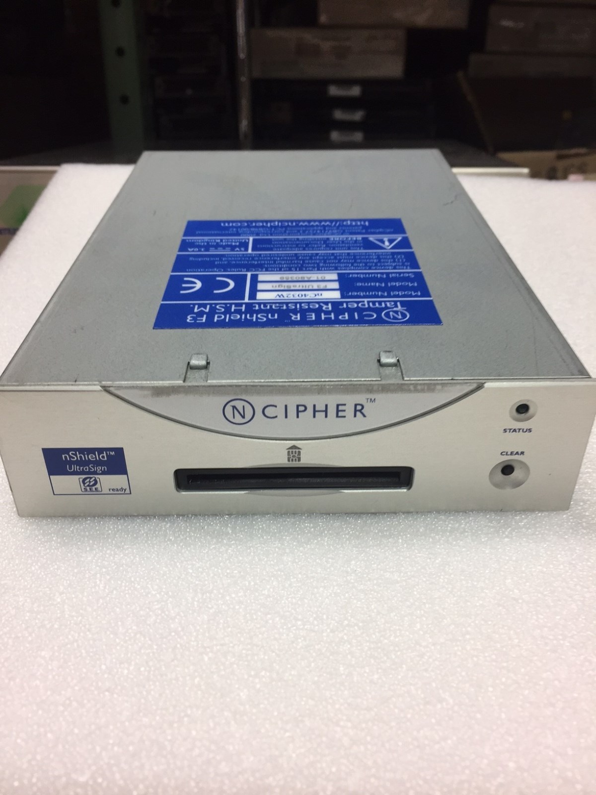 nC4032W NCIPHER F3 UltraSign nSHIELD H.S.M. DRIVE