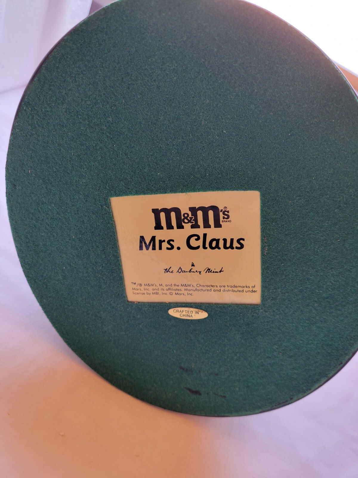 Danbury Mint M&M's Mrs. Claus
