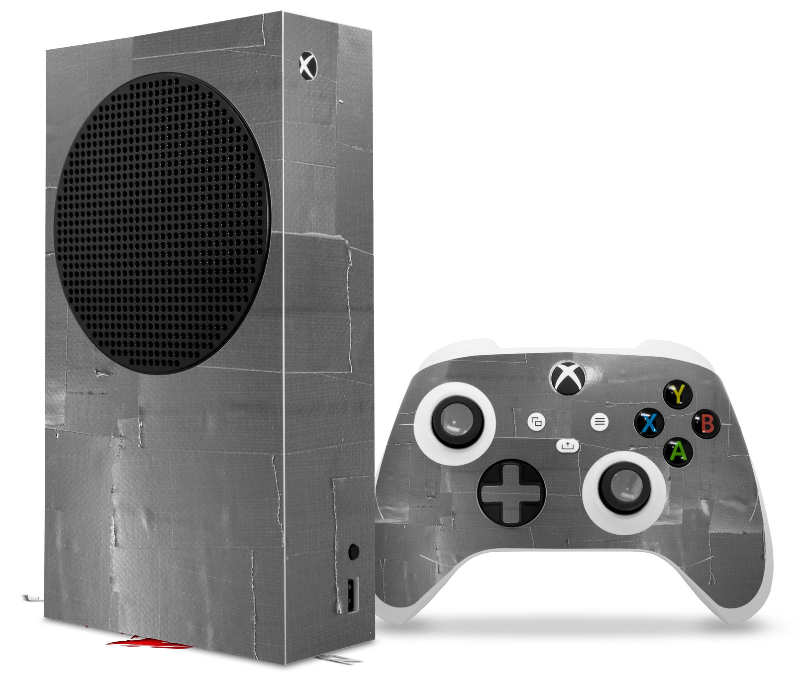 Skin Wrap for XBOX Series S Console Controller Duct Tape