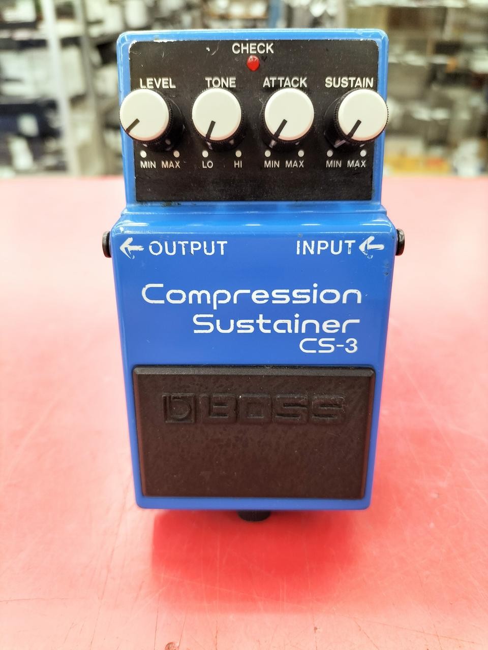Boss CS3 Pedal Guitar Effects Unit Used Compact Ready to Use Stage Ready