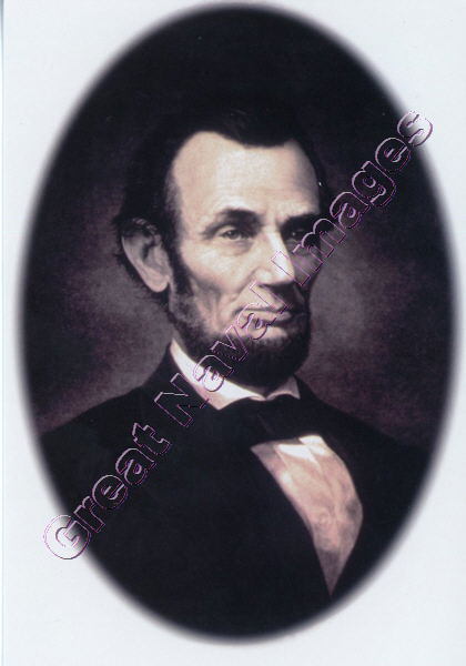 Abraham Lincoln Portrait Unused  Post Card Near Mint condition