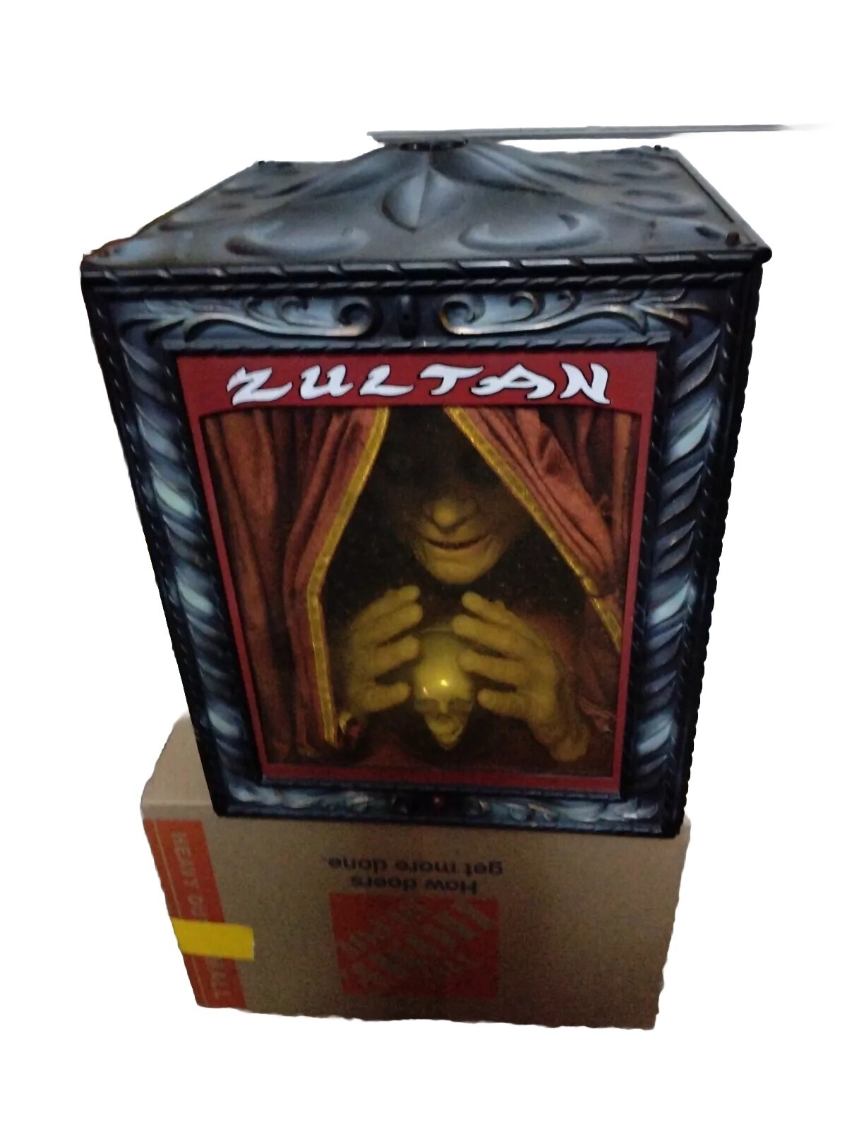 Gemmy Zultran Animated Life Size Talking Fortune Teller  Halloween Prop