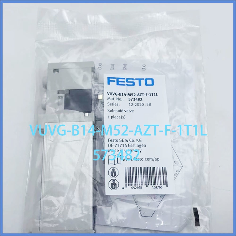 Original in stock solenoid valve VUVG-B14-M52-AZT-F-1T1L 573482 Festo