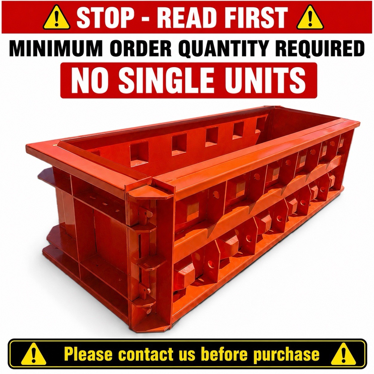 HAUL-O BlockBarrier | INTERLOCKING CONCRETE BLOCK MOULDS FREE WORLDWIDE SHIPPING