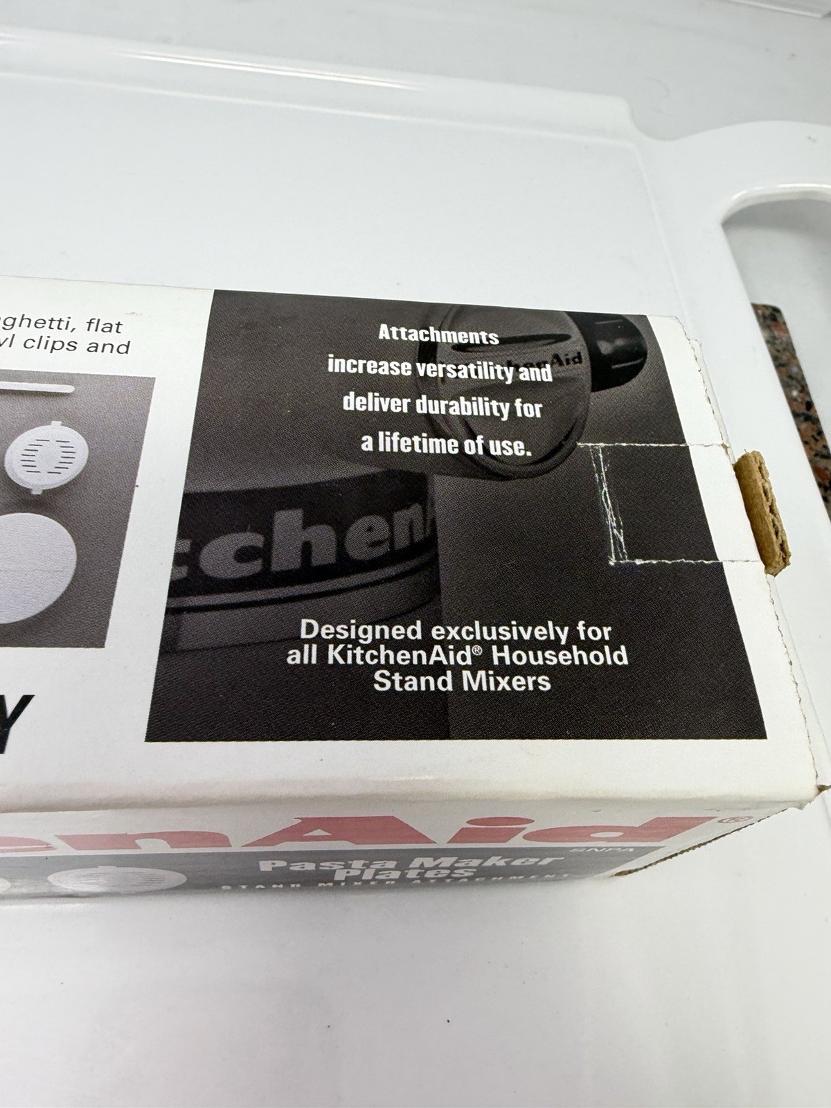 KitchenAid Pasta Maker Plates with Storage Stomper Model SNPA Complete Clean