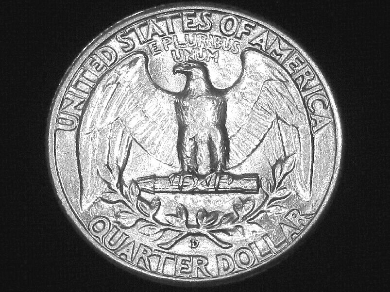 1941-D Washington Quarter --- Almost Uncirculated +++