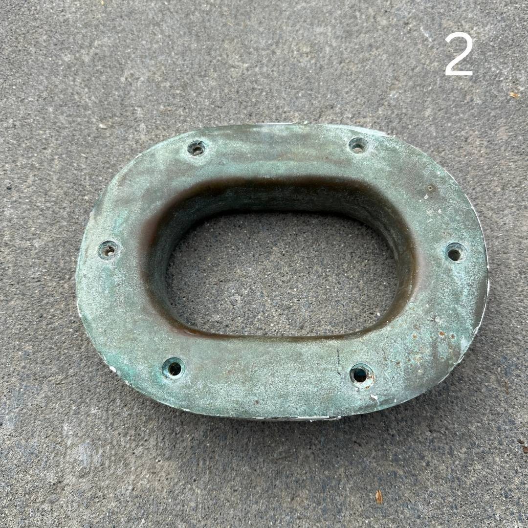 1970's Grand Banks Bronze Hawseholes
