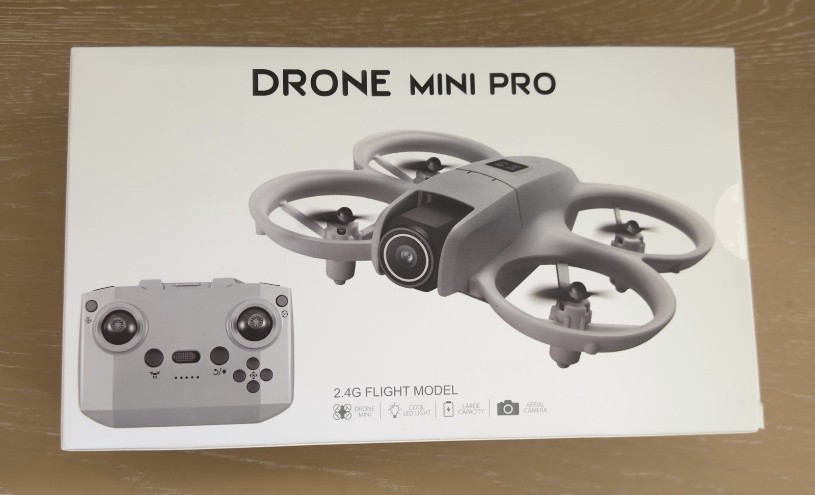 Drone Mini Pro w/ Camera & Remote 2.4G RC Quadcopter LED Lights New In Box