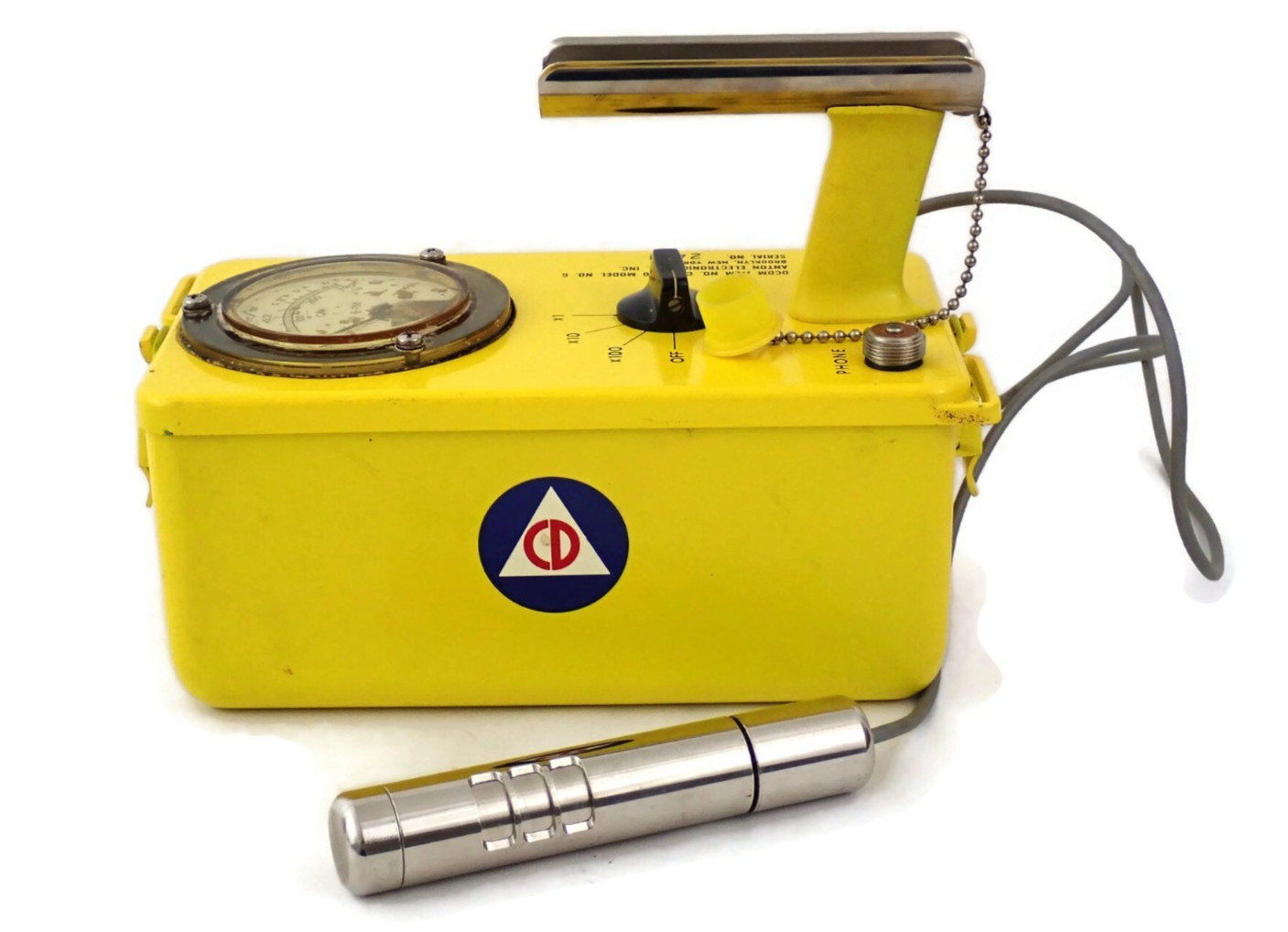 1960-61 Geiger Counter  Anton V-700 Radioactive Survey Meter w/Original Box