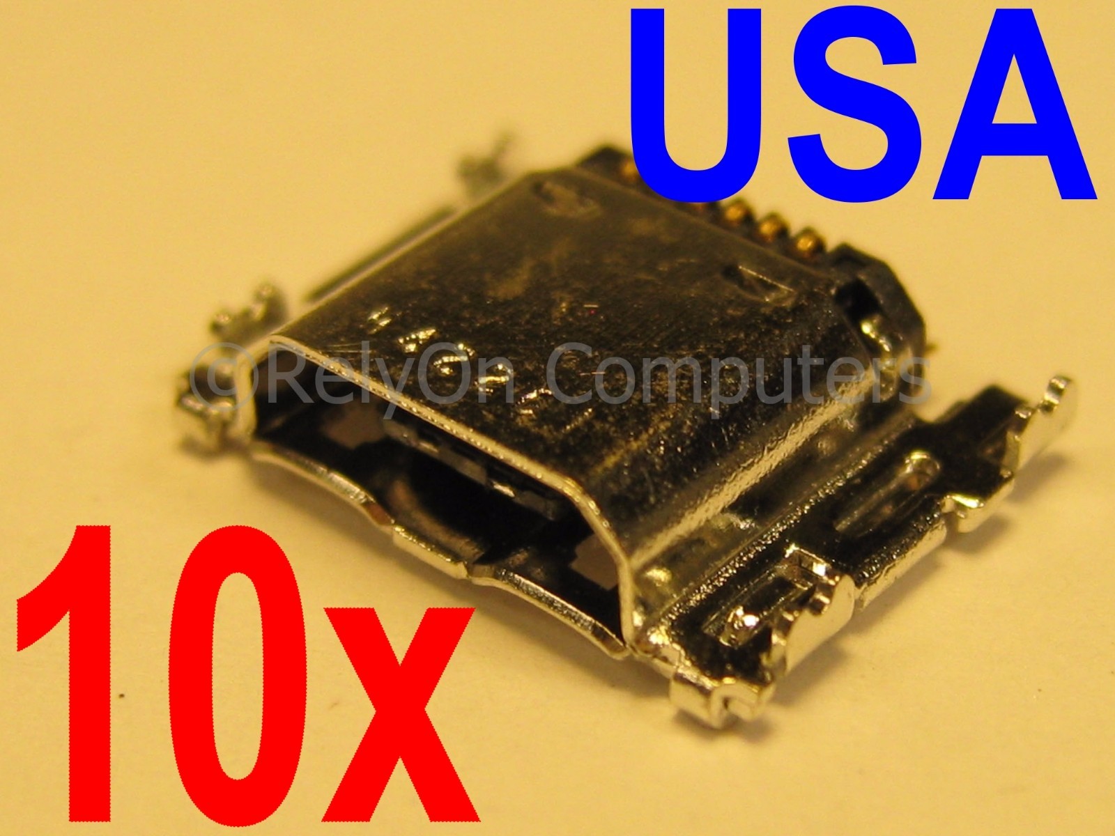 10x Micro USB Charging Port For Samsung Galaxy Tab 4 SM-T337A SM-T337V SM-T337T