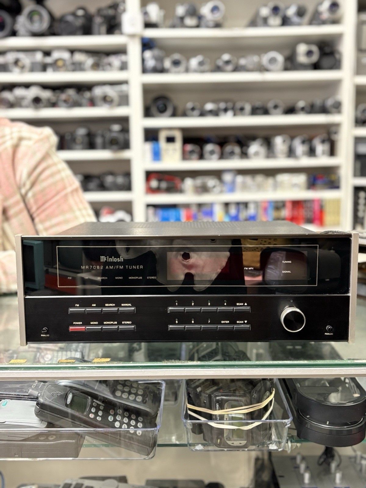 MCINTOSH MR7082 AM/FM Stereo Tuner Tested Japan 1987