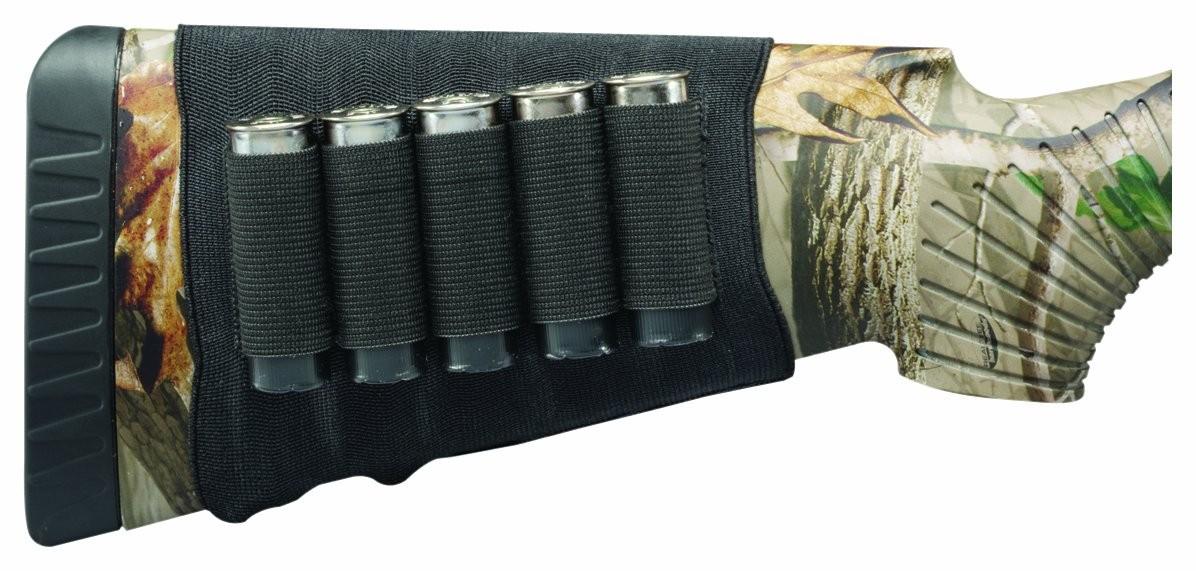 Hunters Specialties unisex-adult Butt Stock Shotgun Shell Shotgun, Black