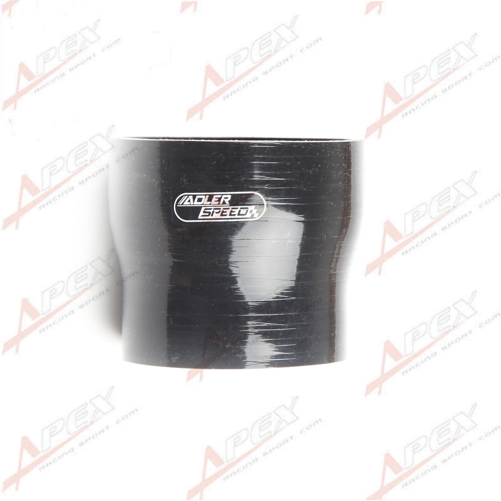 4Ply 3.5" To 3'' Inch Straight Reducer 76.2mm Silicon Hose COoupler Pipe Black