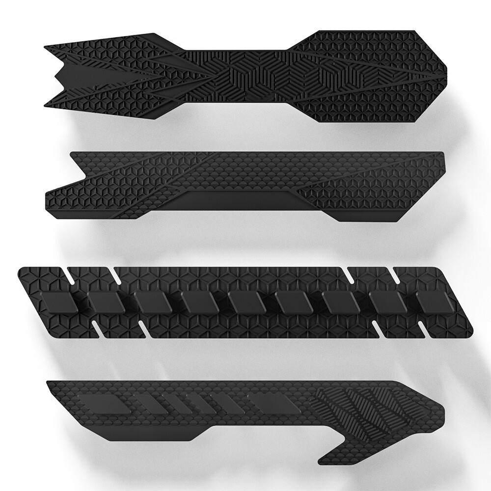 ENLEE Silicone Bike Chain Guard Sticker Frame Protector Scratch-Resistant