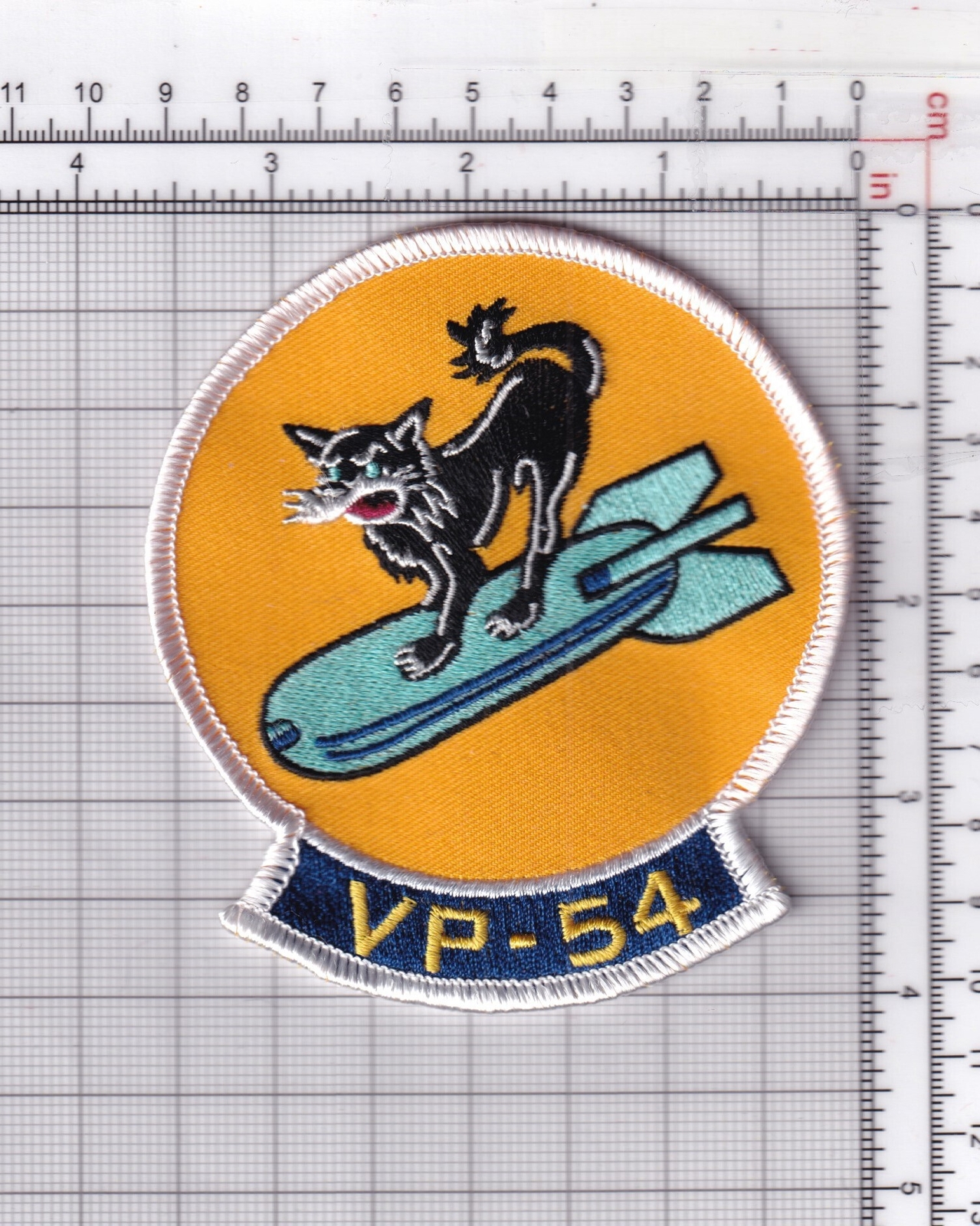 VP-54 Black Cats Patch – Sew On, 4"