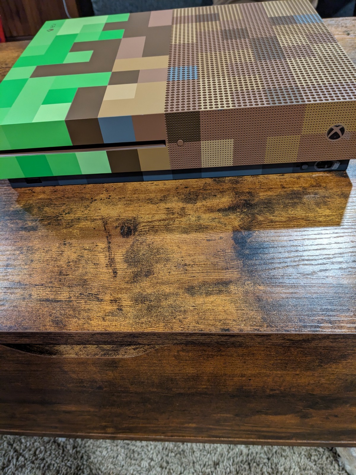 Xbox One S Console Minecraft Shell Tested And Working 500gb