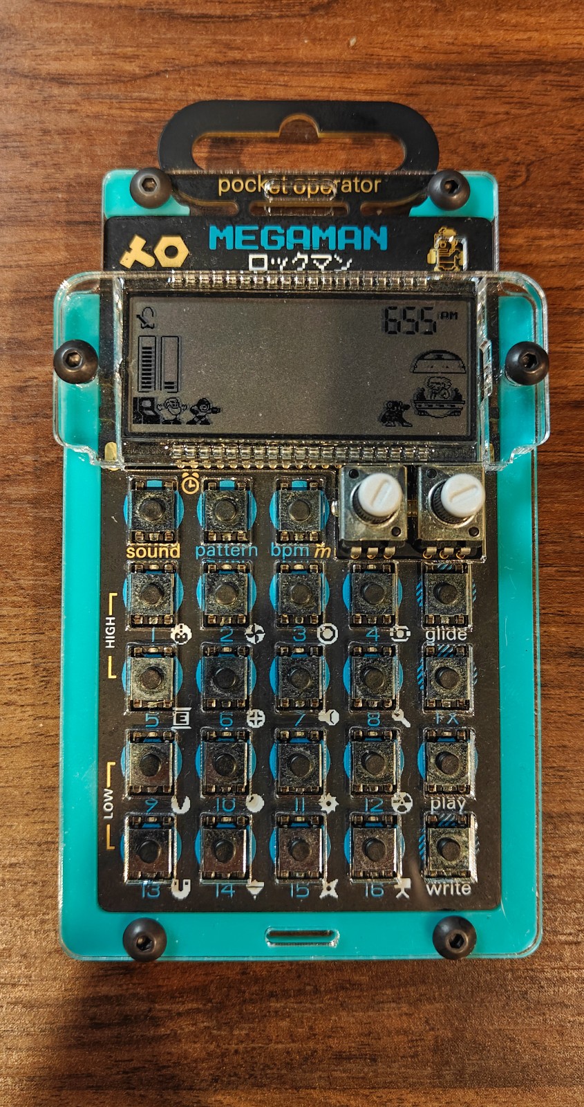 Teenage Engineering Pocket Operator PO-128 Mega Man
