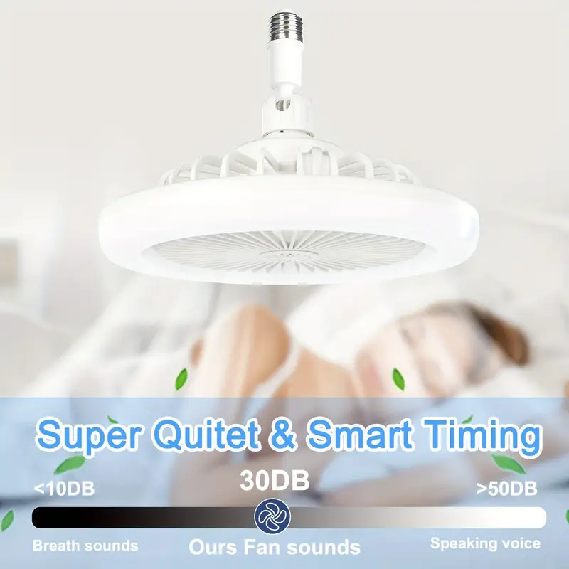 Dimmable Ceiling Fan with Lights and Remote Socket Fan light with Dimmable Led