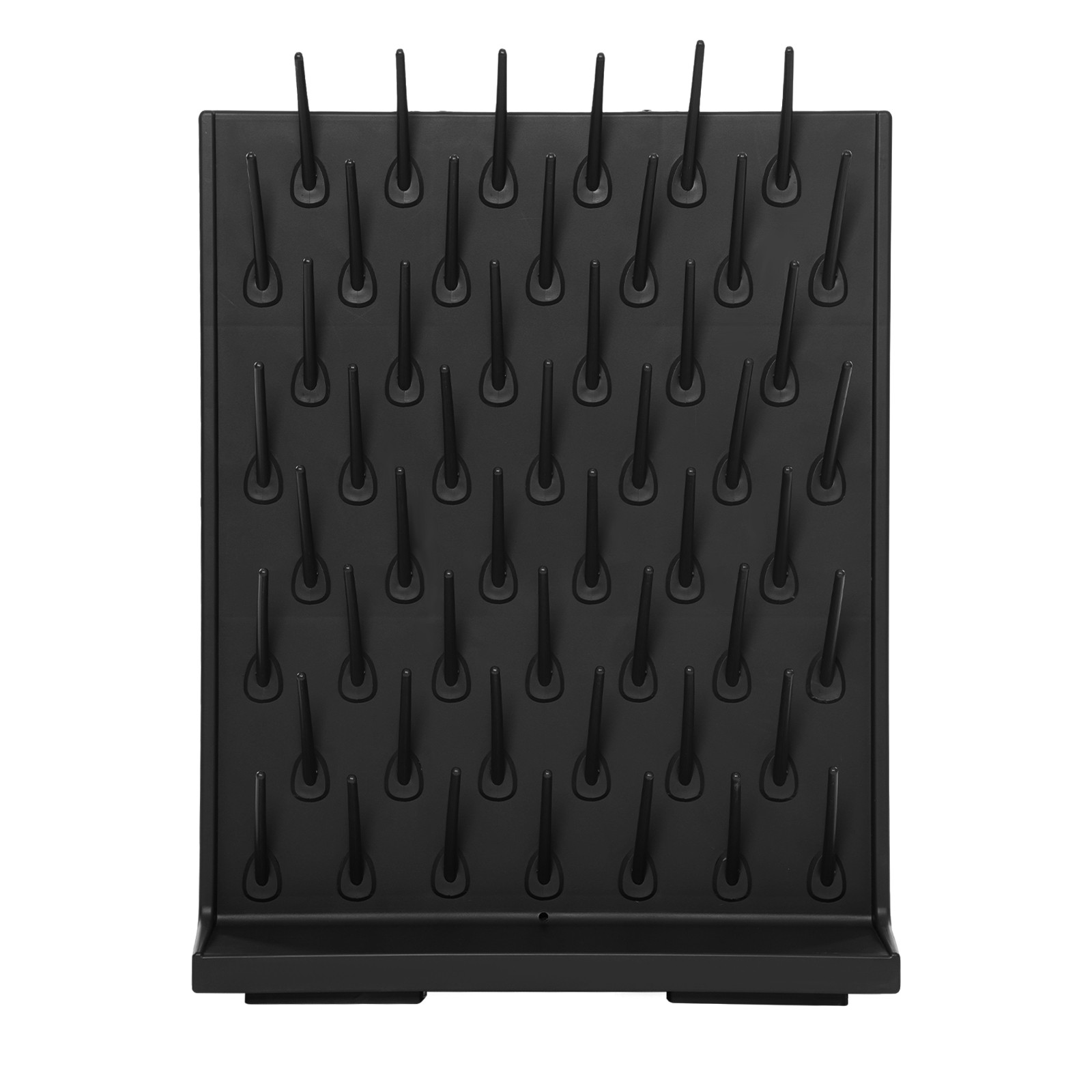 Lab Drying Rack Lab 52 Columns Removable Glassware Drying Rack PP Draining Rack